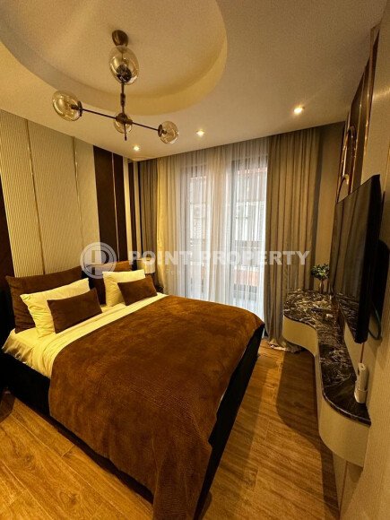 Стильная квартира 85 м² на первой линии, район Оба, ВНЖ-id-10339-фото-4