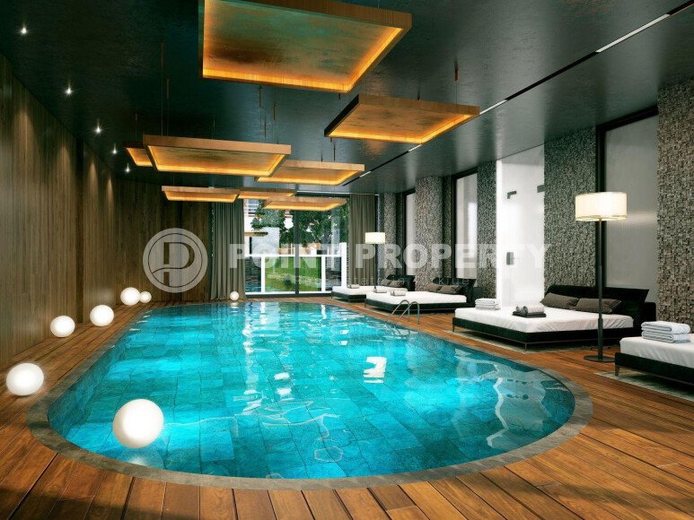 Стильная квартира 85 м² на первой линии, район Оба, ВНЖ-id-10339-фото-13