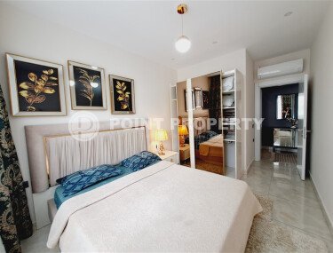 Современная светлая квартира  2+1 площадью 70 м² в центре Алании с роскошной инфраструктурой-id-10346-фото-4