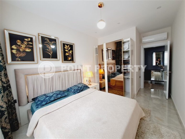 A modern, bright 2+1 apartment of 70 m² in the center of Alanya with luxurious infrastructure-id-10346-photo-4