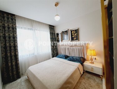 Современная светлая квартира  2+1 площадью 70 м² в центре Алании с роскошной инфраструктурой-id-10346-фото-5