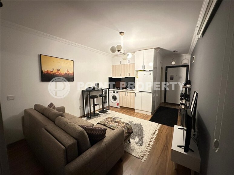 Компактная студия, общей площадью 30 м2, в центре популярного Средиземноморского курорта - Аланья-id-7474-фото-2