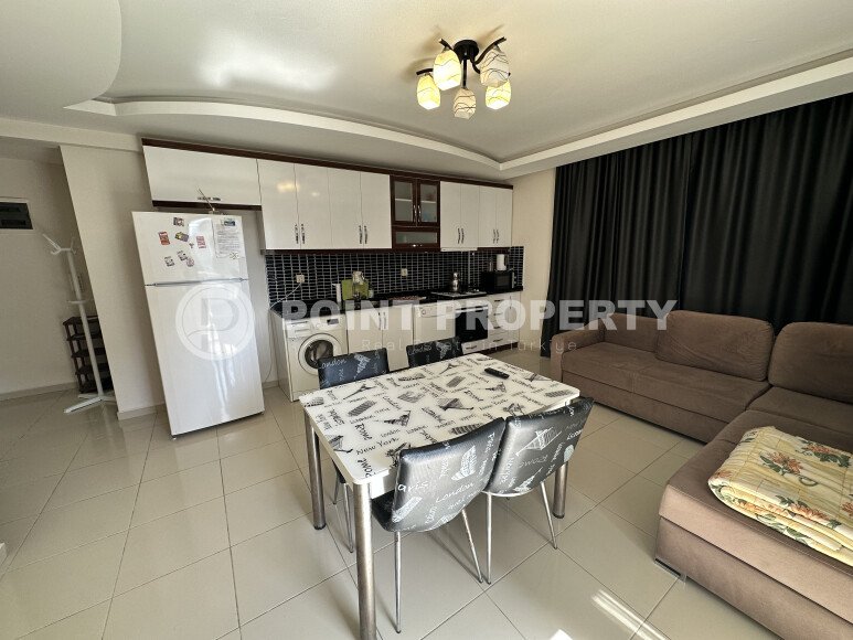 Солнечная 1+1, 60 м², Махмутлар, недалеко от вторничного рынка.-id-10354-фото-3