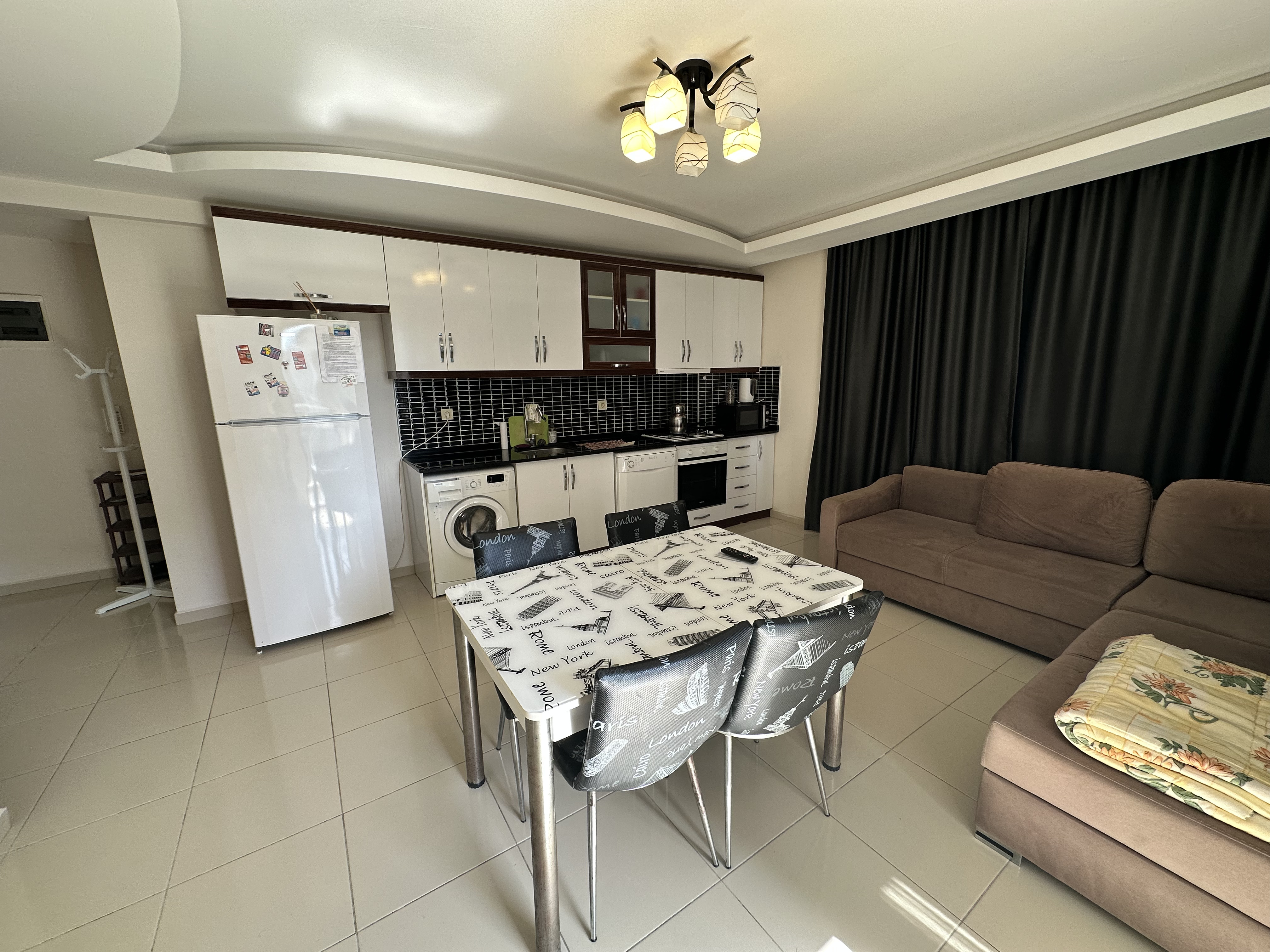 Солнечная 1+1, 60 м², Махмутлар, недалеко от вторничного рынка.-id-10354-фото-3