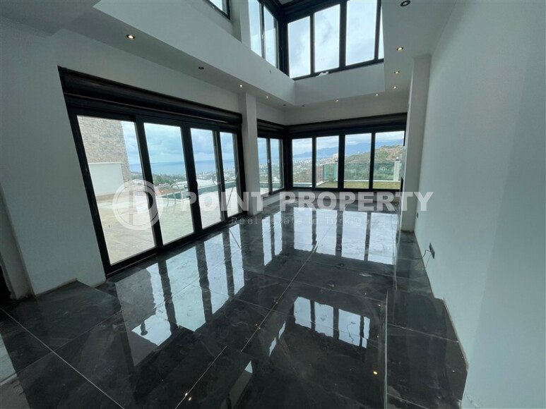 Вилла в стиле модерн, 250 м², район Каргыджак с видом на море-id-10355-фото-3