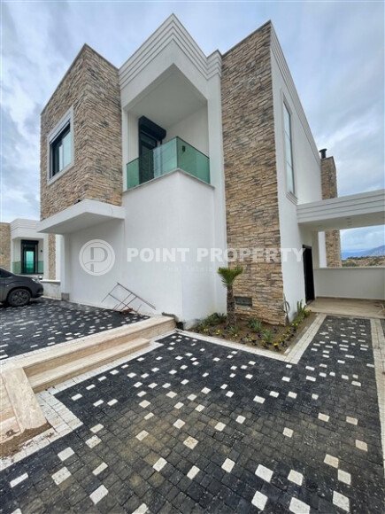 Вилла в стиле модерн, 250 м², район Каргыджак с видом на море-id-10355-фото-19