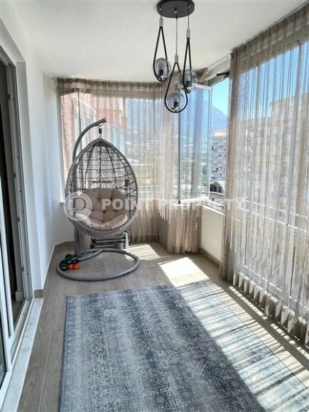 Просторная 120 м², район Махмутлар, рядом с пляжем, вид на море и горы-id-10357-фото-8