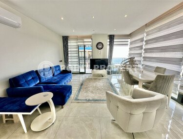 Современные апартаменты на первой линии, 98 м², район Махмутлар, вид на море-id-10358-фото-1