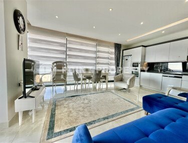 Modern apartment on the first line, 98 m², Mahmutlar area, sea view-id-10358-photo-3