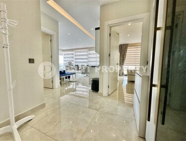 Modern apartment on the first line, 98 m², Mahmutlar area, sea view-id-10358-photo-4