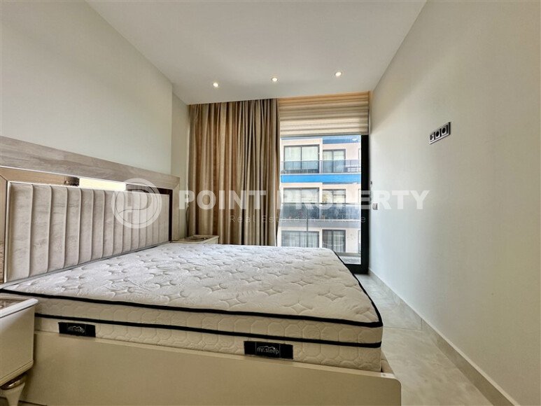 Современные апартаменты на первой линии, 98 м², район Махмутлар, вид на море-id-10358-фото-7