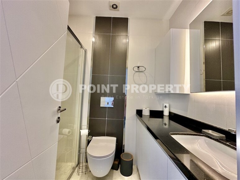 Современные апартаменты на первой линии, 98 м², район Махмутлар, вид на море-id-10358-фото-11