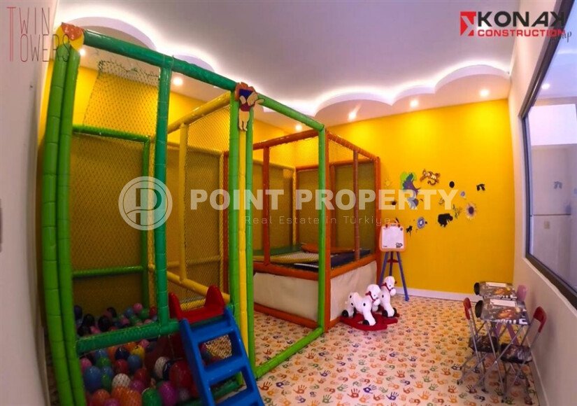 Современные апартаменты на первой линии, 98 м², район Махмутлар, вид на море-id-10358-фото-18