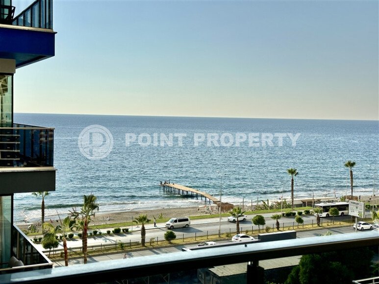 Современные апартаменты на первой линии, 98 м², район Махмутлар, вид на море-id-10358-фото-25