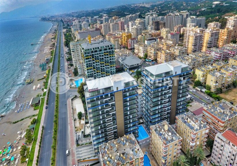 Современные апартаменты на первой линии, 98 м², район Махмутлар, вид на море-id-10358-фото-27