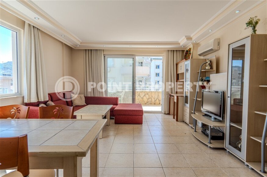 Солнечная квартира 2+1, 90 м², центр Аланьи, пляж Клеопатры-id-10360-фото-2