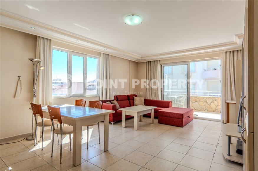 Солнечная квартира 2+1, 90 м², центр Аланьи, пляж Клеопатры-id-10360-фото-3