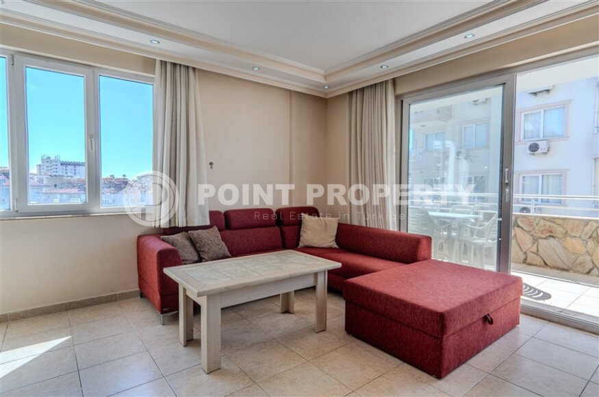 Солнечная квартира 2+1, 90 м², центр Аланьи, пляж Клеопатры-id-10360-фото-4