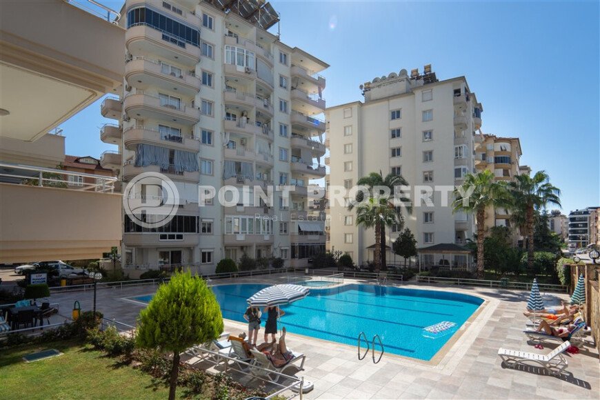 Солнечная квартира 2+1, 90 м², центр Аланьи, пляж Клеопатры-id-10360-фото-14