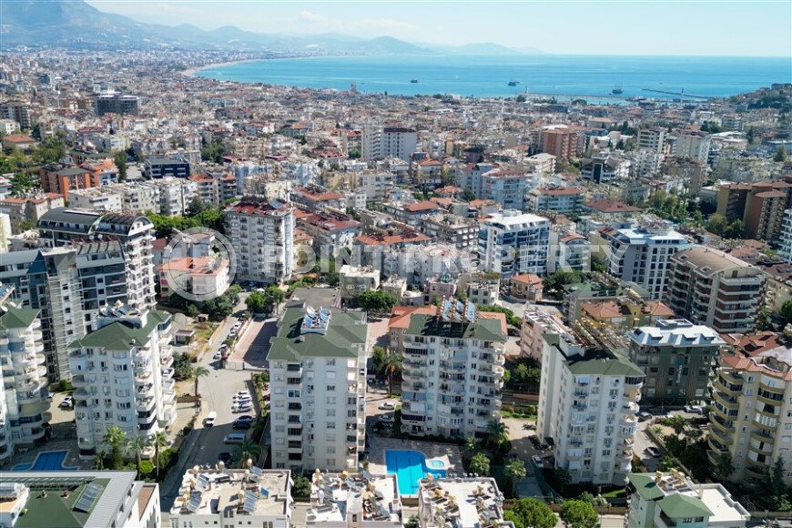 Солнечная квартира 2+1, 90 м², центр Аланьи, пляж Клеопатры-id-10360-фото-17