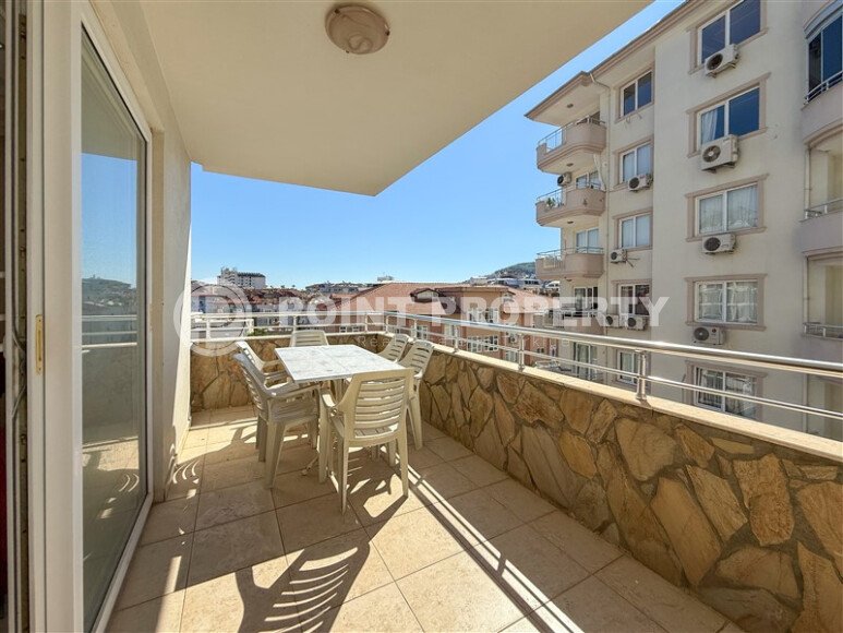 Солнечная квартира 2+1, 90 м², центр Аланьи, пляж Клеопатры-id-10360-фото-19