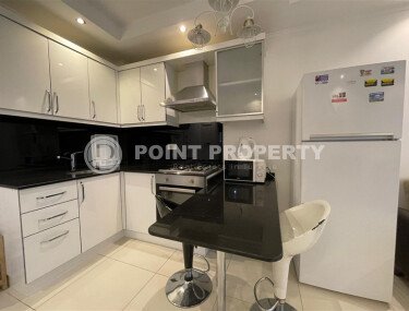 Современная квартира 1+1, 55 м², центр Аланьи, район пляжа Клеопатры-id-10361-фото-2