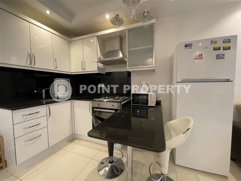 Современная квартира 1+1, 55 м², центр Аланьи, район пляжа Клеопатры-id-10361-фото-2