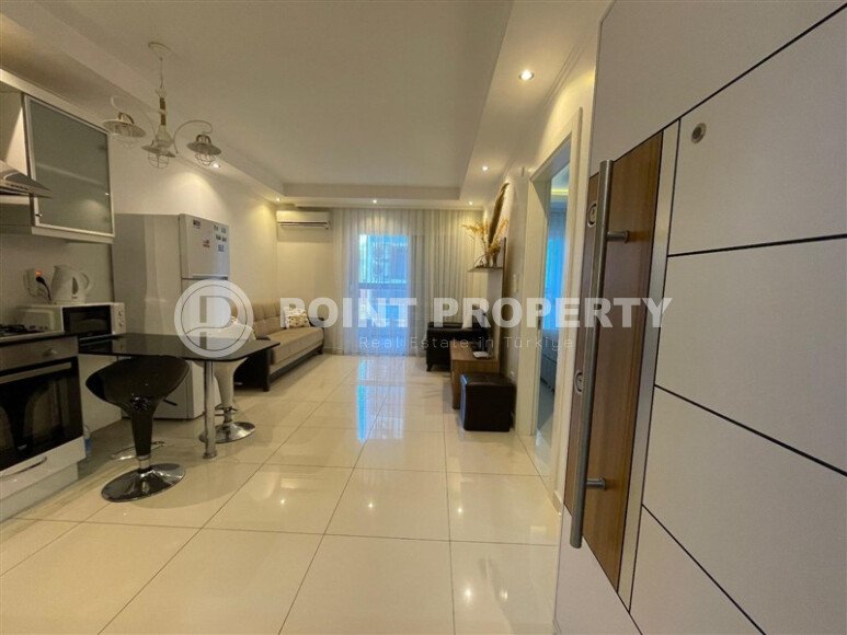 Современная квартира 1+1, 55 м², центр Аланьи, район пляжа Клеопатры-id-10361-фото-4