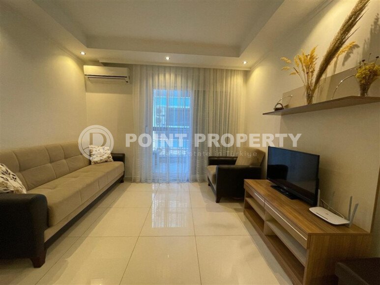 Современная квартира 1+1, 55 м², центр Аланьи, район пляжа Клеопатры-id-10361-фото-5