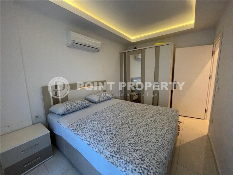 Современная квартира 1+1, 55 м², центр Аланьи, район пляжа Клеопатры-id-10361-фото-7