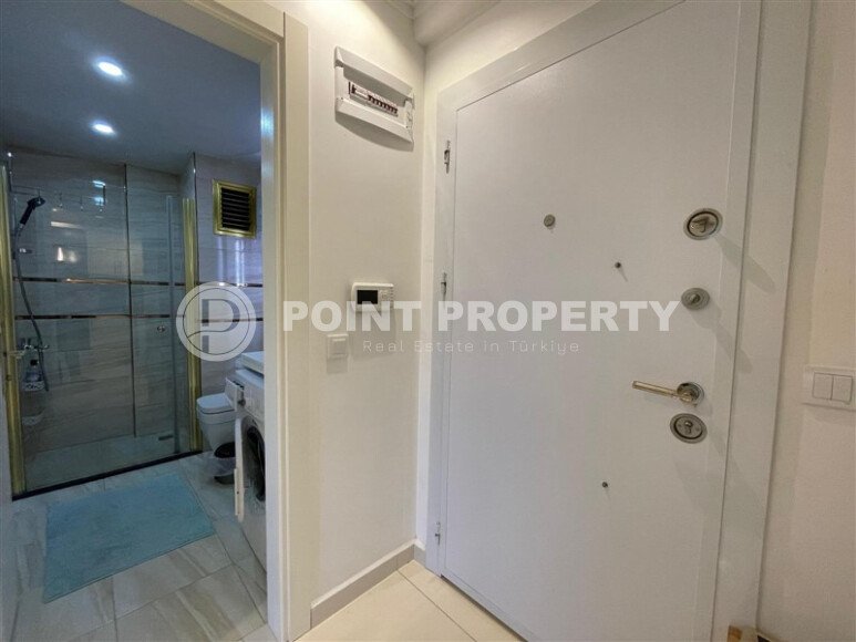 Современная квартира 1+1, 55 м², центр Аланьи, район пляжа Клеопатры-id-10361-фото-11