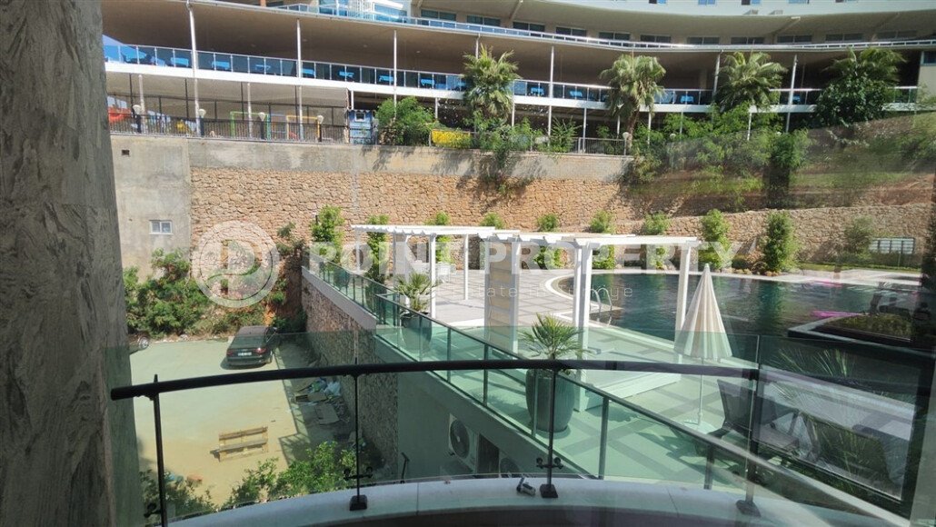 Стильные апартаменты 1+1, 54 м², район Тосмур, Аланья, с отдельным выходом на бассейн-id-10368-фото-10