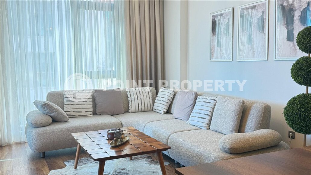 Просторная квартира 2+1, 110 м², Кестель, с видом на море-id-10370-фото-2