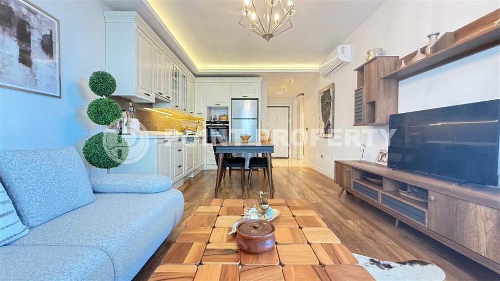 Просторная квартира 2+1, 110 м², Кестель, с видом на море-id-10370-фото-3