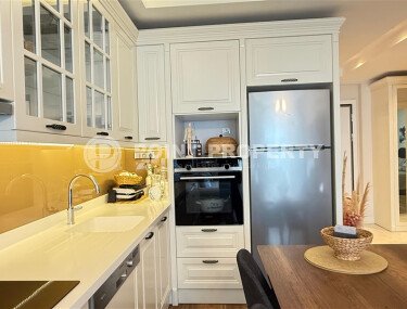 Просторная квартира 2+1, 110 м², Кестель, с видом на море-id-10370-фото-5