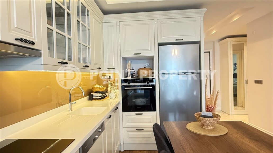 Просторная квартира 2+1, 110 м², Кестель, с видом на море-id-10370-фото-5