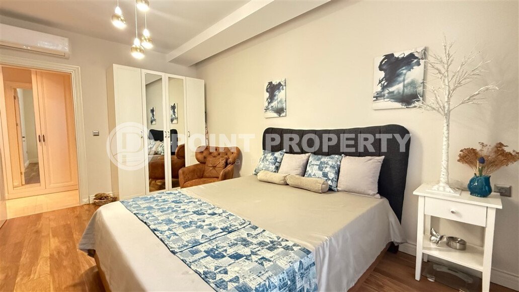 Просторная квартира 2+1, 110 м², Кестель, с видом на море-id-10370-фото-9