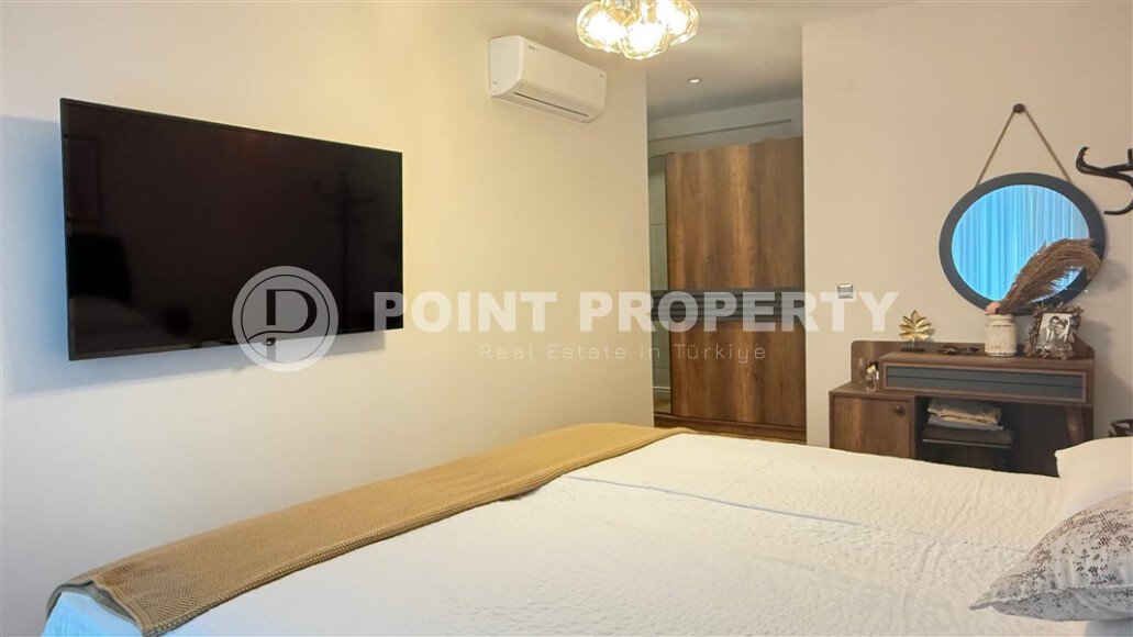 Просторная квартира 2+1, 110 м², Кестель, с видом на море-id-10370-фото-13