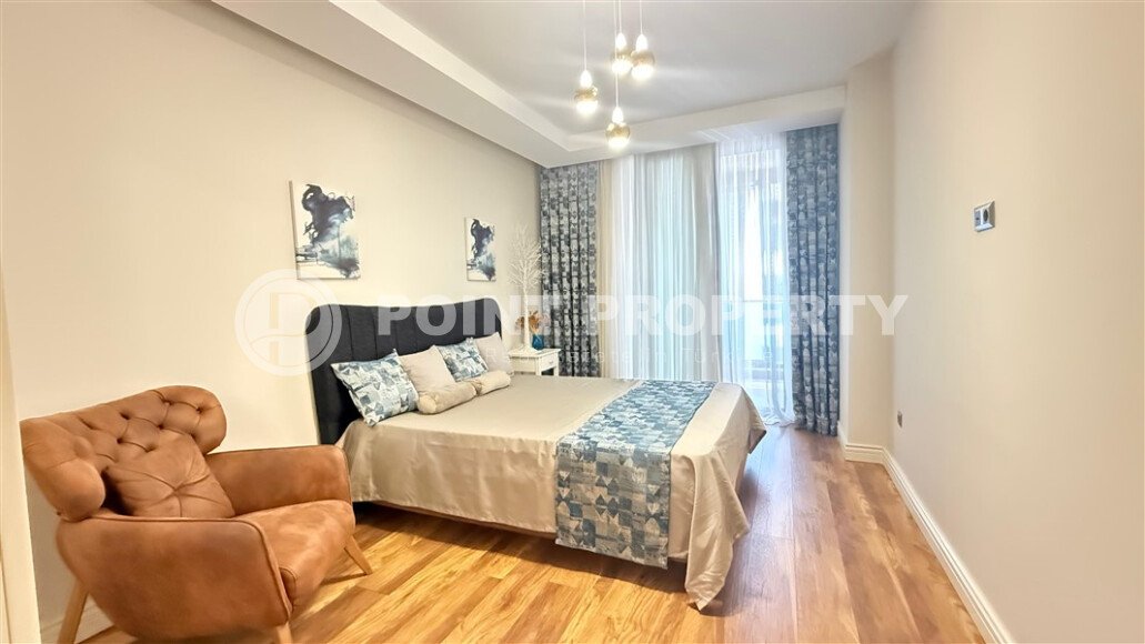 Просторная квартира 2+1, 110 м², Кестель, с видом на море-id-10370-фото-14