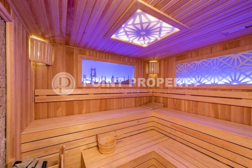 Просторная квартира 2+1, 110 м², Кестель, с видом на море-id-10370-фото-31