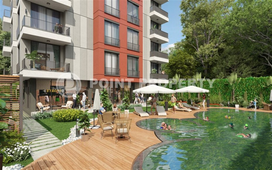 Новый проект 1+1–3+1, 56–135 м², район Кестель, рассрочка, 150 м до моря-id-10371-фото-1