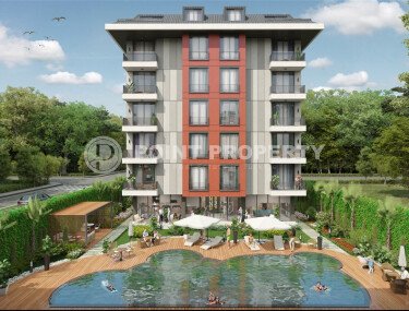 Новый проект 1+1–3+1, 56–135 м², район Кестель, рассрочка, 150 м до моря-id-10371-фото-2