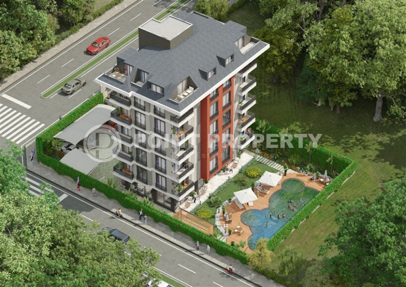 Новый проект 1+1–3+1, 56–135 м², район Кестель, рассрочка, 150 м до моря-id-10371-фото-5