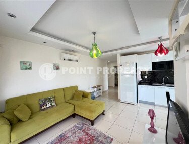 Солнечная 1+1, 65 м², район Кестель, Аланья, с частичным видом на море-id-10372-фото-9