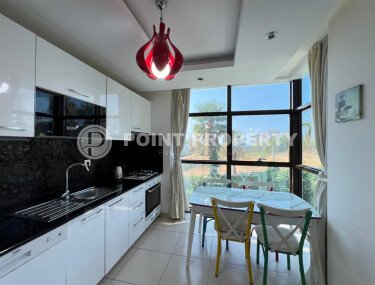 Солнечная 1+1, 65 м², район Кестель, Аланья, с частичным видом на море-id-10372-фото-5