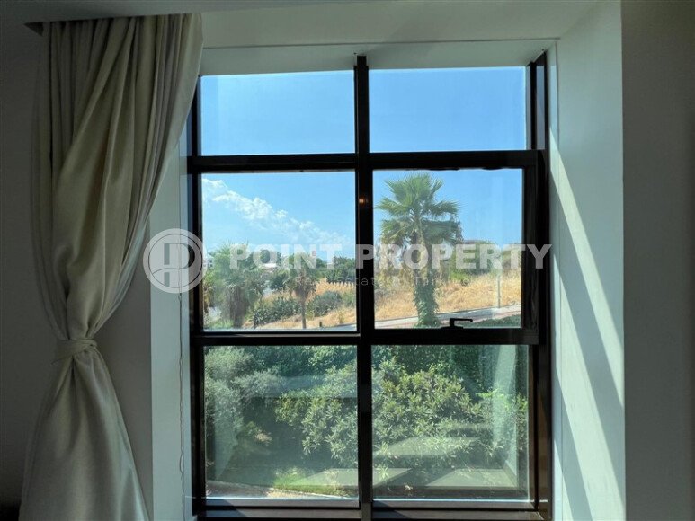 Солнечная 1+1, 65 м², район Кестель, Аланья, с частичным видом на море-id-10372-фото-11