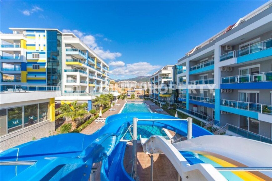 Солнечная 1+1, 65 м², район Кестель, Аланья, с частичным видом на море-id-10372-фото-22