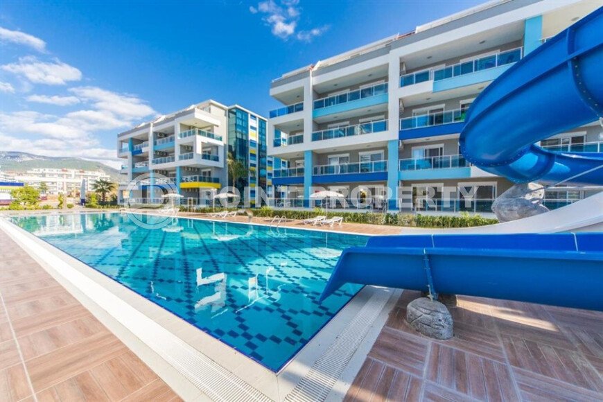 Солнечная 1+1, 65 м², район Кестель, Аланья, с частичным видом на море-id-10372-фото-23