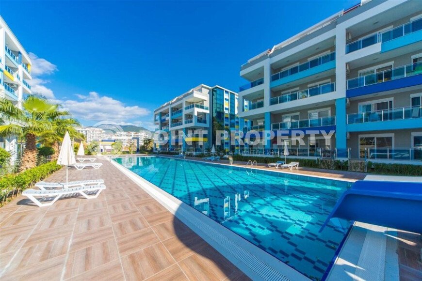 Солнечная 1+1, 65 м², район Кестель, Аланья, с частичным видом на море-id-10372-фото-24