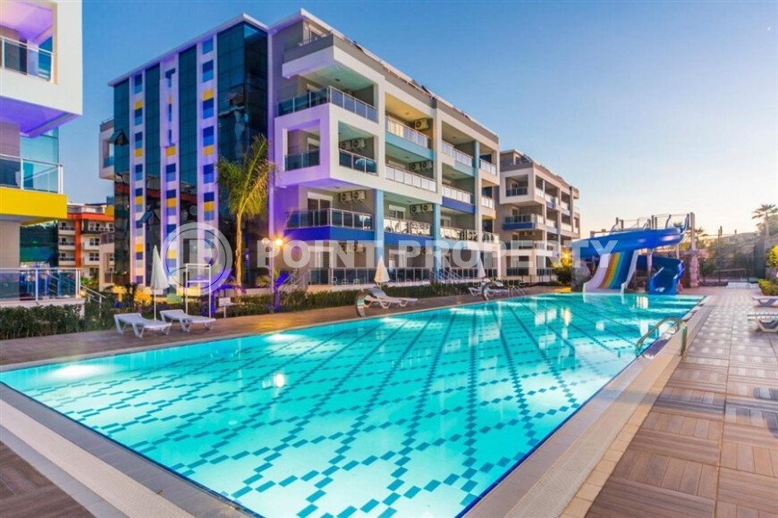 Солнечная 1+1, 65 м², район Кестель, Аланья, с частичным видом на море-id-10372-фото-27